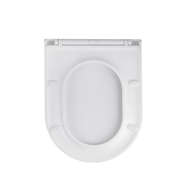 Унитаз подвесной Kroner Armada Rimless WHI513636 (KA513636WHIR) с сиденьем Slim Soft-close 892183 фото