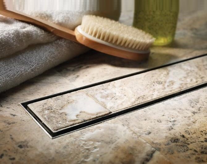 Решітка для трапу Aco ShowerDrain C-line 408598 Під плитку (585 мм) 237211 фото