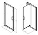 Душові двері Kolo Geo 90 (560.125.00.3) сріблястий профіль/скло прозоре 279048 фото 2