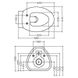 Унитаз подвесной Jaquar Fusion FSS-WHT-29951 с сиденьем полипропилен 239936 фото 2