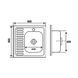 Кухонна мийка Imperial 6060-R (0,6мм) Satin накладна права 237898 фото 2