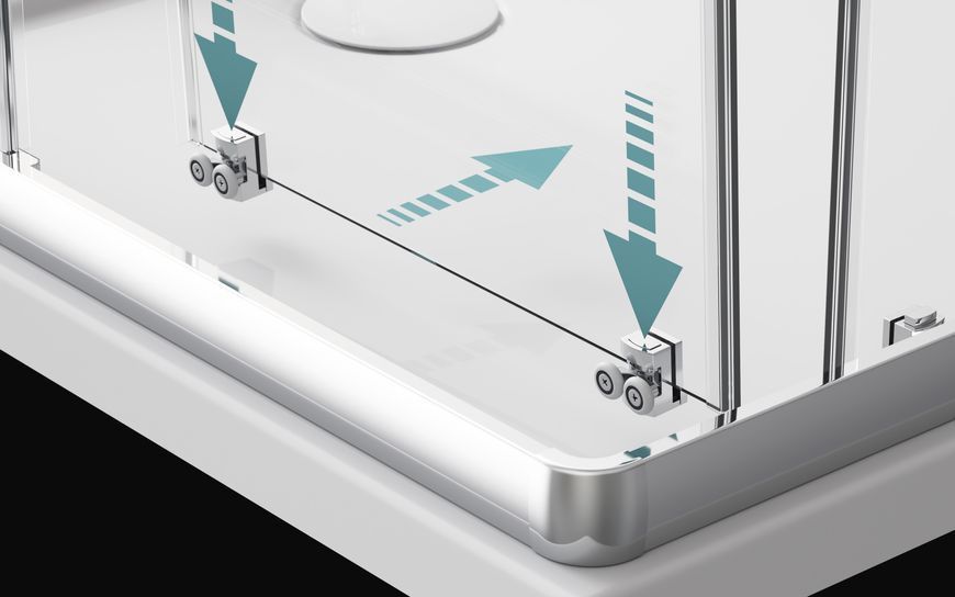 Душевая кабина Radaway Premium Plus B 90x90 (30473-01-08N) профиль хром/стекло коричневое 207800 фото