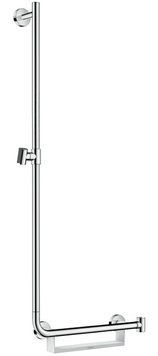 Душевая штанга Hansgrohe Unica Comfort 26403400 L (хром/белый) 135777 фото