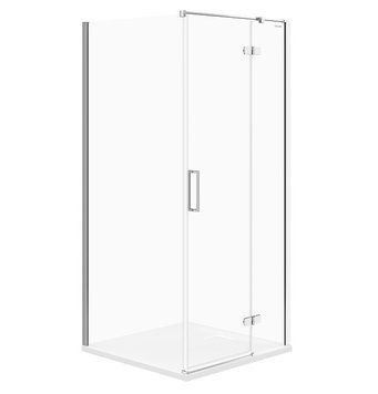 Душова кабіна Cersanit Jota 90x90 (S160-002) хромований профіль/скло прозоре (права) 415649 фото