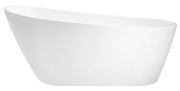 Ванна акриловая Besco Melody 170x80 (WAS-170-M) отдельностоящая с сифоном Click-Claсk 428354 фото