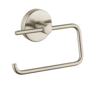 Держатель для туалетной бумаги Hansgrohe Logis 40526820 (шлифованный никель) 139998 фото