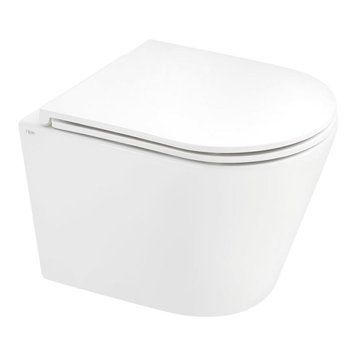 Унитаз подвесной Qtap Scorpio Ultra Quiet (QT1433053EUQW) с сиденьем Slim Soft-close 831302 фото