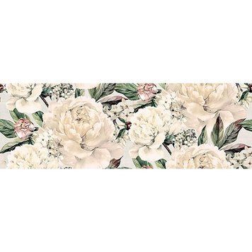 Плитка Cersanit Gracia White Flower Satin 600x200x8 680016 фото