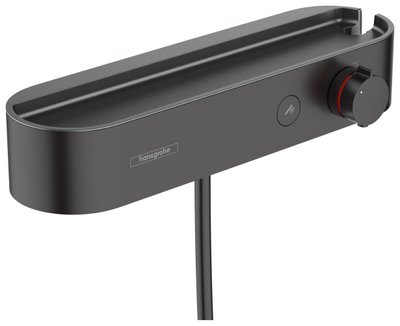 Змішувач для душу Hansgrohe Shower Tablet Select 24360670 з термостатом (чорний матовий) 428007 фото