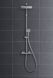 Душова система Hansgrohe Vernis Shape Showerpipe 230 1jet 26286670 з термостатом (чорний матовий) 436053 фото 3