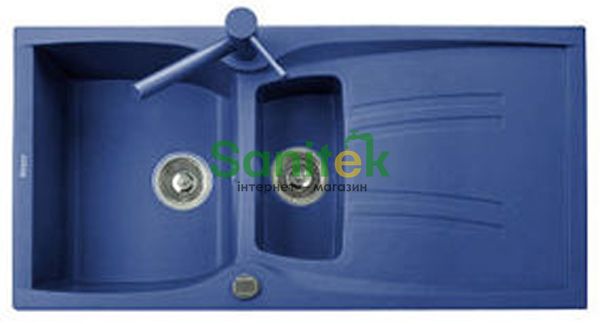 Гранітна мийка Telma Naiky NK09910 Granite (35 cobalt blue) 148049 фото
