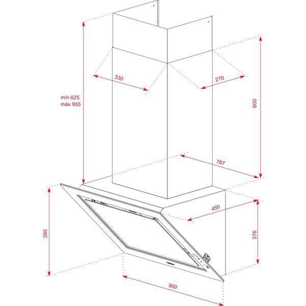 Витяжка кухонна Teka DLV 98660 LB (112930031) капучино 516010 фото