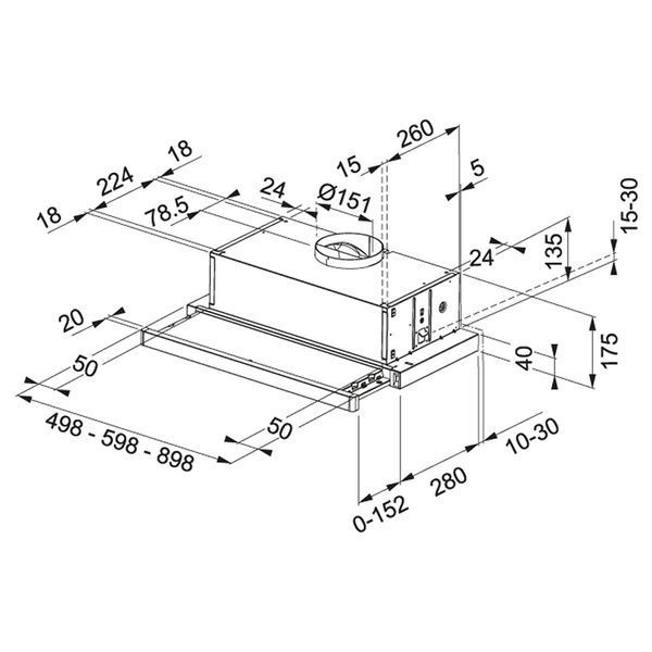 Вытяжка кухонная Franke Flexa FTC 532L WH (315.0547.795) белая 282260 фото