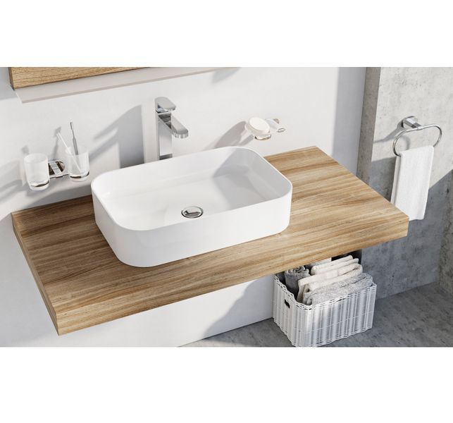 Умивальник Ravak Ceramic Slim R 550x370 мм (XJX01155002) 273204 фото