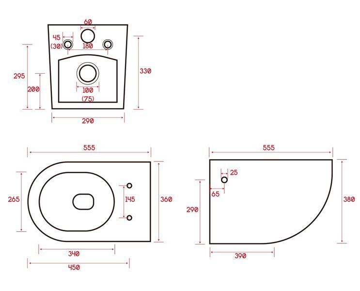 Унітаз підвісний Volle Amadeus Rimless 13-06R-055 з сидінням Slim slow-closing 370522 фото