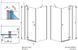 Душевая кабина Radaway Almatea KDJ 100x90 R (32143-01-08NR) профиль хром/стекло коричневое 210009 фото 2