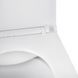 Унитаз подвесной Kroner Eifel Rimless WHI493436 (KE493436WHIR) с сиденьем Slim Soft-close 892184 фото 7