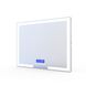 Зеркало для ванной комнаты Volle 80x60 (16-14-800) с подсветкой сенсорное включение и подогревом, bluetooth, часы, температура 435800 фото 2