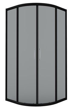 Душевая кабина Am.Pm Joy Round 100x100 (W95G-301-100CM) профиль графит/стекло тонированное 282950 фото