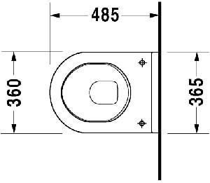 Унитаз подвесной Duravit Starсk 3 2202090000 5276 фото