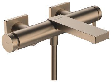 Смеситель для ванны Hansgrohe Tecturis E 73420140 (бронза) 694635 фото