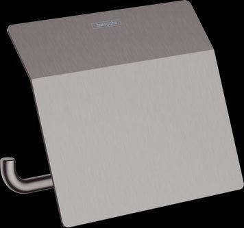 Держатель для туалетной бумаги Hansgrohe AddStoris 41753340 (чёрный матовый хром) 428221 фото
