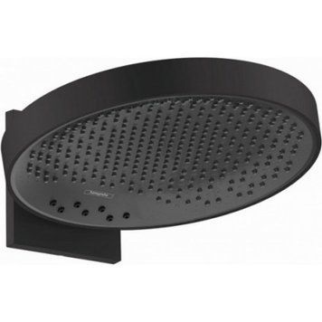 Верхний душ Hansgrohe Rainfinity 360 3jet 26234670 с держателем (чёрный матовый) 305186 фото
