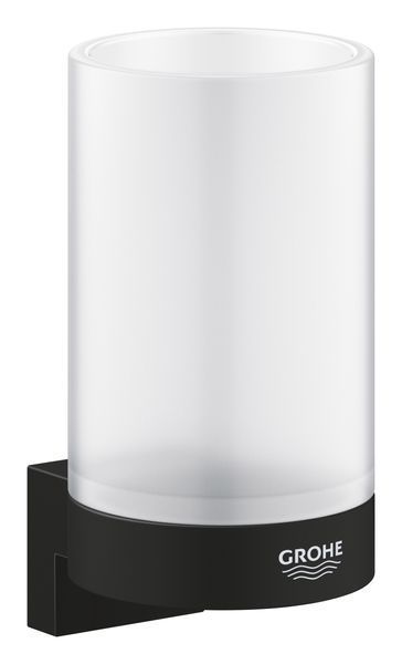 Держатель Grohe Selection 41217KF0 для стакана/диспенсера (фантомный чёрный) 711875 фото