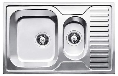 Кухонна мийка Fabiano 78x50x15 см (8211.401.0416) мікродекор 247397 фото