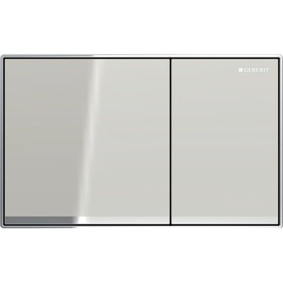 Смывная клавиша Geberit Sigma 60 (115.640.JL.1) стекло песочно-серый/хром 494074 фото