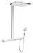 Душевая система Hansgrohe Rainmaker Select 460 3jet Showerpipe EcoSmart 27029400 с термостатом (белый-хром) 129482 фото 1