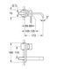 Змішувач для умивальника Grohe Allure 19309000/33769000 прихованого монтажу (хром) 971033 фото 3