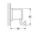 Гачок для рушників Grohe Allure 40284000 (хром) 7468 фото 2