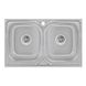 Кухонна мийка Lidz 5080 Decor 0,8 мм (LIDZ5080DEC08) накладна 388867 фото 1