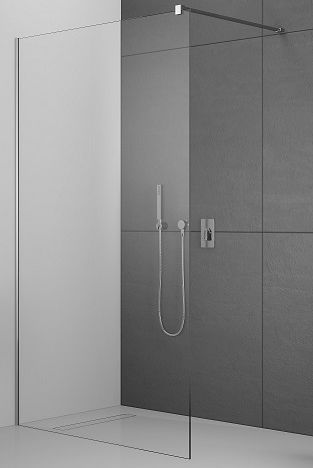 Душевая кабина Radaway Modo New II 100 Walk-In (389104-01-01) профиль хром/стекло прозрачное 209019 фото