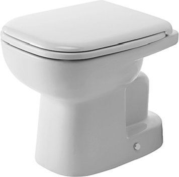 Унитаз напольный Duravit D-Code 21100100002 вертикальный 119305 фото