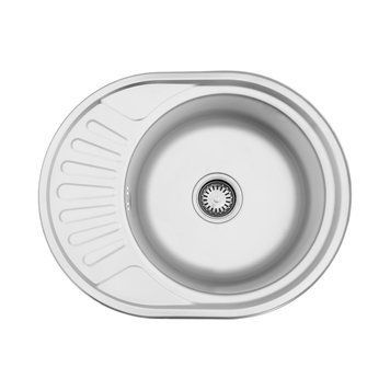Кухонна мийка Kroner KRP Dekor-5745 (0,8 мм) 697413 фото