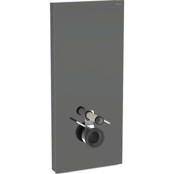 Инсталляция для унитаза Geberit Monolith 131.031.JK.5 (стекло лава/алюминий черный хром) 546427 фото