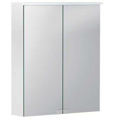 Дзеркало для ванної кімнати Geberit Option Basic 55 см 500.258.00.1 білий матовий з підсвічуванням 278365 фото