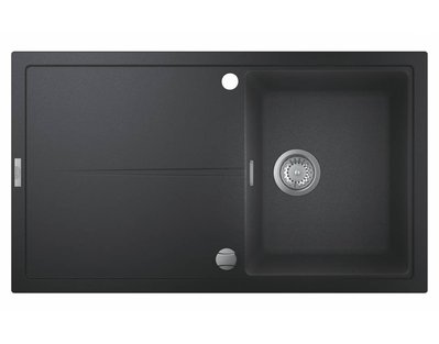 Гранітна мийка Grohe K400 86x50 (31640AP0) чорний граніт 277161 фото
