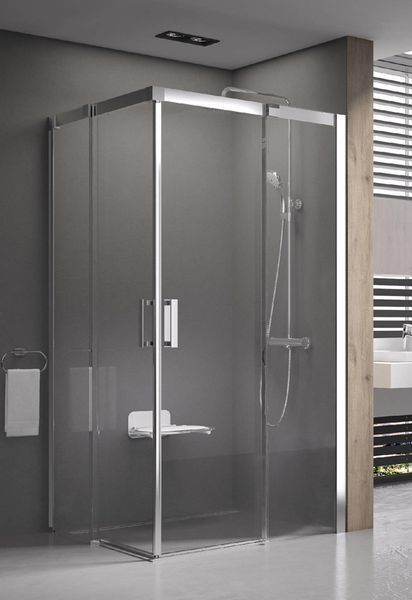 Душевая кабина Ravak Matrix MSRV4-80x80 (1WV44U00Z1) сатиновый профиль/стекло Transparent 152049 фото