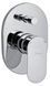 Смеситель для ванны и душа Opal Prime OPP-CHR-15065NKPM скрытого монтажа (хром) 514392 фото 1