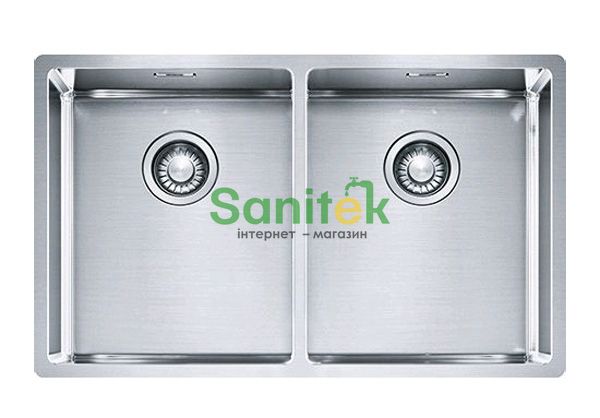 Кухонна мийка Franke Box BXX 220/120-34-3 (127.0370.188) полірована 163571 фото