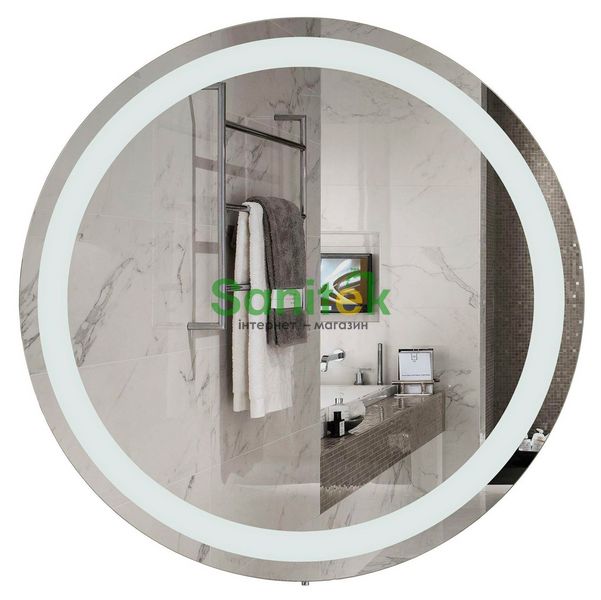Дзеркало для ванної кімнати Аква Родос Омега R-line D-80 (АР000042678) з підсвічуванням 538714 фото