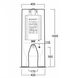 Бачок для унітазу Simas CT09 заднє підведення 130304 фото 2