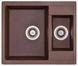 Гранитная мойка Granado Samora (marron) 146830 фото 1