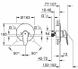 Змішувач для душу Grohe BauEdge 29078001 прихованого монтажу (хром) 491231 фото 2