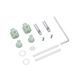 Унітаз підвісний Kroner Harz Rimless WHI493736 (KH493736WHIR) з сидінням Slim Soft-close 892185 фото 12