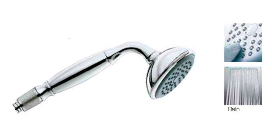 Душевая лейка Bossini Roman B00589030 (1 режим) хром 73222 фото