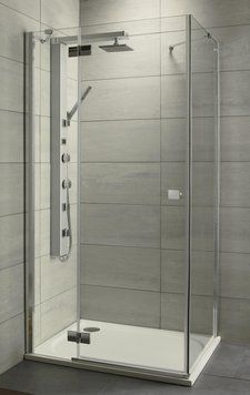 Душова кабіна Radaway Almatea KDJ 100x80 L (32142-01-05NL) профіль хром/скло графіт 207870 фото